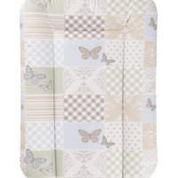 Накладка для пеленания Geuther кремовая с бабочками, 52x75 см
